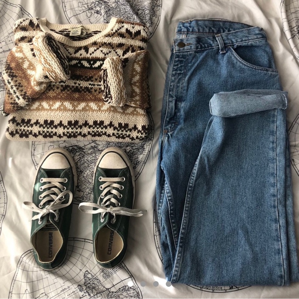 Vintage woven sweater